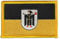 Flaggenfritze Flaggen Aufnäher Deutschland Stadt München mit Wappen Fahne Patch + gratis Aufkleber