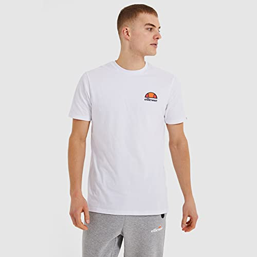 ellesse Men's Canaletto T-Shirt, White, XXL SHS04548