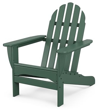 Polywood® Classic Adirondack Adirondack Chair, Green