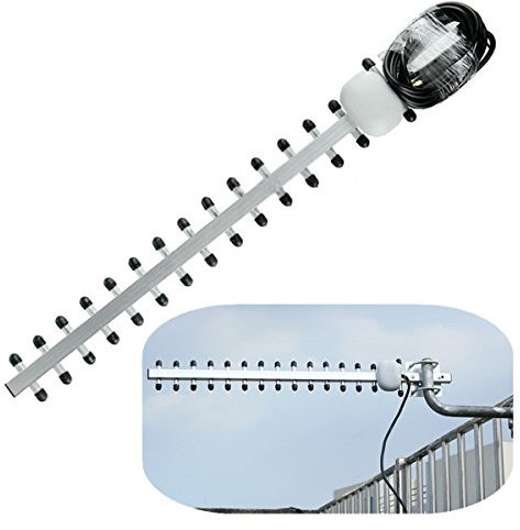 Tutoy 25dBi High Gain SMA Yagi 4G LTE Antenna Outdoor Antenna Signal Amplifier