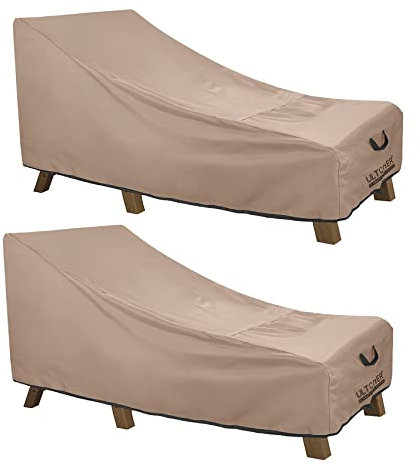 ULT Abdeckung für Chaiseliege, wasserdicht, 2 Stück
