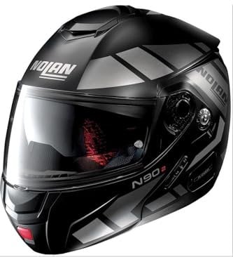 Nolan Herren N90-2 Euclid N-com Flat Black S Helmet