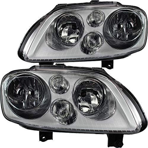 Halogen Scheinwerfer Set Touran 1T1 Bj. 03-06 H7+H7 chrom