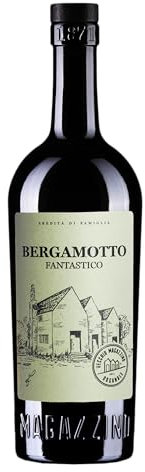 Bergamotto Fantastico, Liquore al Bergamotto, 700 ml, con Note Citrine, Aromatiche e Floreali, Infuso di Bucce di Bergamotto Calabrese, Processo di Filtraggio Artigianale, Idea Regalo, 32% Vol.