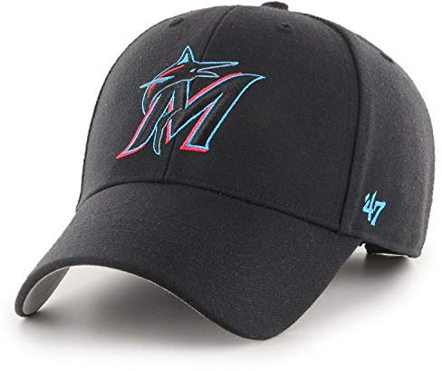 '47 Brand Relaxed Fit Cap - MLB Miami Marlins schwarz