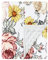 HNHUAMING Blumen-Babydecke, Florale Minky-Kleinkinddecke für Jungen und Mädchen, Gepunktete Rückseite, doppellagig, für Kinderzimmer/Kinderwagen/Kleinkindbett/Autositz, 76,2 x 101,6 cm