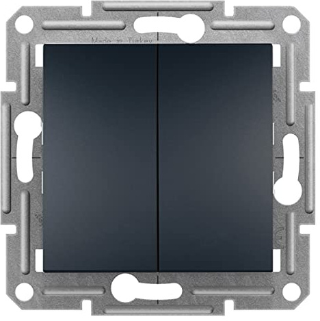 ASFORA Kerzenverbinder (Schraube) ohne Rahmen anthrazit EPH0300371 Schneider electric 3606480729287