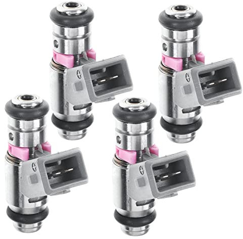 Frankberg 4x Einspritzventil Einspritzdüse Injektor für Clio II BB CB Kangoo KC0/1 Kangoo Express FC0/1 Thalia I LB Twingo I C06 Twingo I Kasten/Schrägheck S06 1.1L Benzin 2001-2008 8200025248