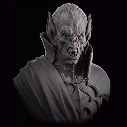 FCBEL 1/10 Harzfigur Büste Modell Ancient Fantasy Demon Warrior Büste Kompressions-Miniaturbausatz, unmontiert und unbemalt //Sv853