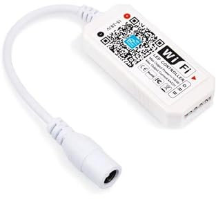 LumenTEC Led Streifen Controller, Wifi/App arbeite mit Alexa, Dimmer Controller für Android/IOS System, RGB streifen 5V-28V (MW-RGB)