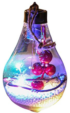 Weihnachts-LED-Leuchtmittel, leuchtend, dekorativ, tragbar, Weihnachtsbaum, LED-Dekoration, Licht für Zuhause, Weihnachten, Geburtstagsgeschenke, C