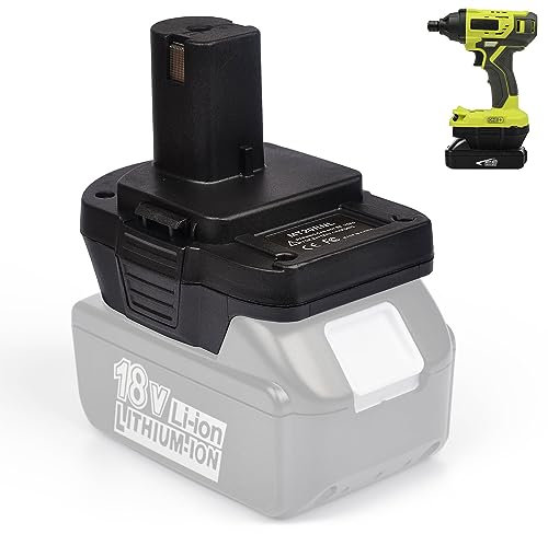 MT20RNL Battery Adapter Converter,Compatible with 18V Lithium-ion Battery for Makita Convert to 18V Battery for Ryobi, for Ryobi 18V Power Tool
