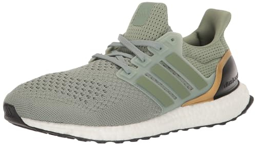 adidas Ultraboost 1.0 DNA Sneaker für Herren, Silbergrün/Silbergrün/Gold-Metallic, 14