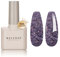 MAYCHAO Glitter Gel Nail Polish, 15ML Purple Glitter Gel Nail Polish, Soak Off UV LED Nail Gel Polish Nail Art Starter Manicure Salon DIY at Home, 0.5 OZ