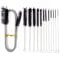 FINEASY 13pcs Pipe Cleaners for Cleaning Brush,78 Inches Aquarium Sink Unblocker Radiator Brush and 12pcs Bottle Straw Cleaning Brush,for Daily Cleaning,Sink Drain,Refrigerator Drain Hole