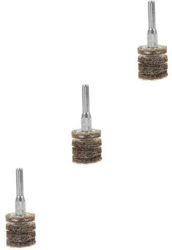 ifundom 3pcs Wire Brush Drill Attachment Remover High Grade Brush for Cleaning Wire Wheel for Stripping Polishing