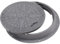 BABYLONPLAST Schachtabdeckung Kanaldeckel DN600/800 Belastbar bis 5 t (50 kN) Kunststoff Schachtdeckel Rund für Kanal Ø600/800mm 5000 kg Belastbarkeit Frost und Hitzebeständig Sicherungssystem (Grau)