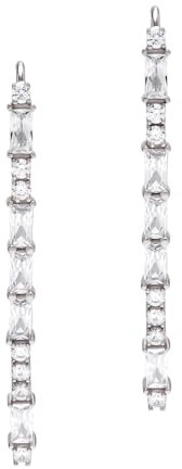 Emporio Armani Women's Sterling Silver hook Closure Earrings