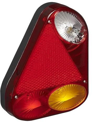 APT Anhänger Rückleuchte rechts 218x174mm KFZ Rücklicht 5 Funktionen für Anhänger Caravan Wohnwagen Schlussleuchte