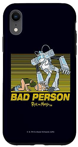 iPhone XR Rick and Morty Bad Person Case