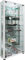 VCM Bois Verre vitrine collecteur Verre vitrine vitrine Stand Lumo Maxi Miroir Bois Verre vitrine collecteur Verre vitrine vitrine Stand Lumo Maxi Miroir Blanc