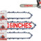 FuGuiB 16 Pollici Catena Motosega,0.325LP 1,3 mm 67 maglie 40 cm Catene Per Motosega In Confezione Da 3,Catena Di Ricambio Per Motosega, Compatibile con Stihl 026, 029, MS 260, MS 261