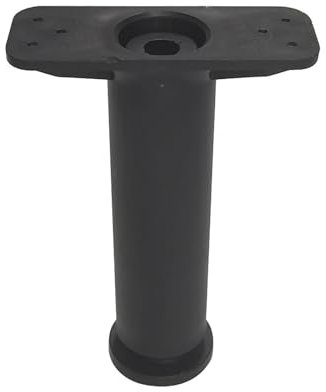 Pied de Lit Pieds de Support de poutre, cadre de planche de lit en bois, tige d'étagère, Support de charge inférieur, colonne de renforcement de squelette, Support en plastique 2 pièces(20cm(20-35cm))