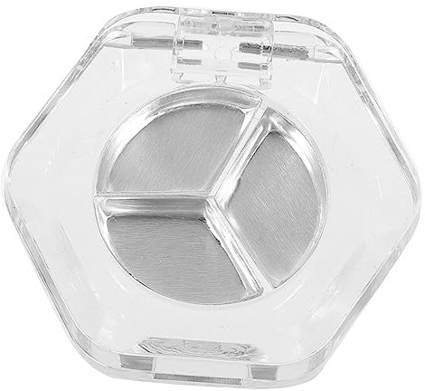 Beaupretty 8stücke Lidschatten Pfannen Make-up Paletten Kleine Lidschatten Pfannen Hexagon Kosmetik Paletten Zum Verstauen Von Und Highlightern