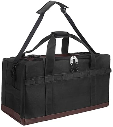 Campingtasche für Lebensmittel | Organizer für Outdoor-Ausrüstung, große und strapazierfähige tragbare Tasche für Abenteuer Küche Jagd Auto Outdoor-Aktivitäten, Schwarz, riferimento
