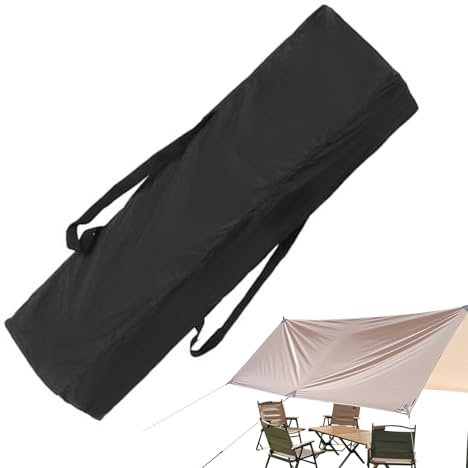 Gazebo Tent Storage Bag, 420D Oxford Awning Storage Bags with Handles, Heavy Duty Storages Carry Bags for Gazebo Poles, Waterproof Dustproof Anti-UV Event Shelter Bag for Camping, Tent Pole CarryBag