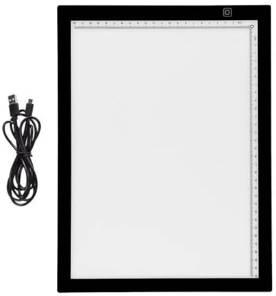 Vituord A3-Leuchtkasten Für Dias, Ultradünner Leuchtpad-Scanner Mit Einstellbarer Helligkeit, USB-Anschluss, 33 X 47 cm, Zum Scannen Von Filmnegativen Und Dias Sowie