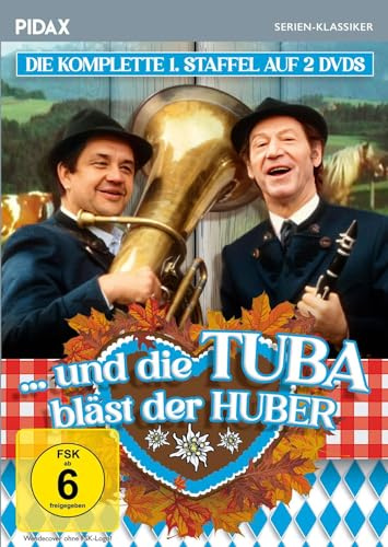 Und die Tuba bläst der Huber, Staffel 1 / Die ersten 13 Folgen der Kultserie von Georg Lohmeier („Königlich Bayerisches Amtsgericht“) (Pidax Serien-Klassiker)