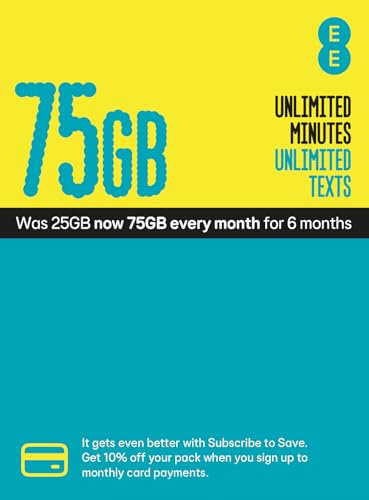 EE £15 Data Pack Pay As You Go Sim Card - Standard, Micro & Nano Included