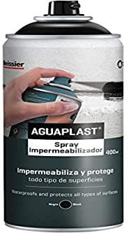 Aguaplast 24948 Spray Impermeabilizacion, Negro, 400 ml