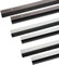 Onpira® Türbodendichtung Aluminium – mit Gummi- oder Bürstendichtung – wählbar zum Kleben oder Schrauben – 6 Farben – Zugluftstopper für Türen (Bürstendichtung zum Schrauben, Braun)