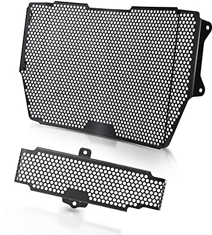 MZ-STORE Speed Triple Motorrad Kühlerabdeckung Aluminium Kühlerschutz Schutzgitter Öl Kit-Schutz für Speed Triple Speed Triple 1050 2016-2017 Speed Triple S RS 2018-2020