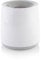Minky Bathroom Waste Bin, 8L Capacity, Oval-Shaped Compact Bin, Removable Lid With Aperture for Easy Cleaning, Stylish & Practical, White & Light Grey, Made in the UK