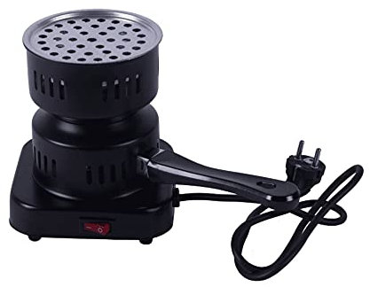 DIAMOND HOOKAH Premium Shisha Kohleanzünder elektrisch für Shisha Kohle, Kohlen Ofen, Kohlenanzünder elektrisch - 450 Watt