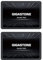 Gigastone SATA SSD internes 128Go (Lot de 2) 2.5 SATA III Interface 3D NAND Disque Dur SSD Disque de Jeu Compatible avec Ordinateurs Portables et Ordinateurs de Bureau 2.5 Pouces 510Mo/s SLC Cache