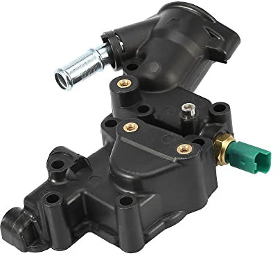 A ABSOPRO Thermostat Boîtier Assemblage BE1-1254 pour Peugeot 1007 05-09 Noir