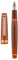 Jinhao 82 Acrylic Fountain Pen, Iridium Medium Nib with Ink Converter, Transparent Coffee Fluorescent Classic Design Smooth Writing Pen (Gold Trim)