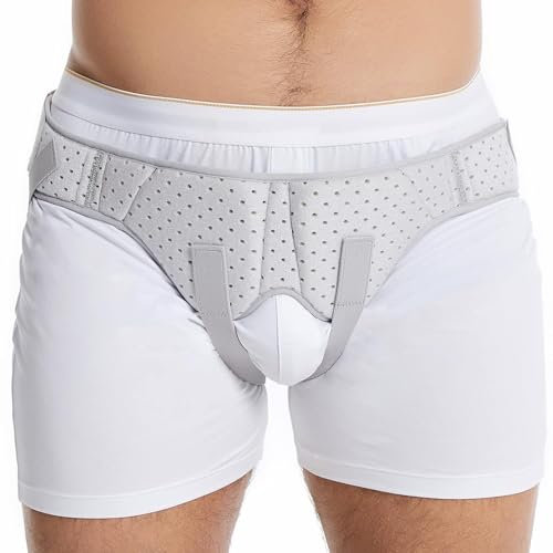 Hernie Gürtel für Männer, Hernie Gürtel für Frauen Schmerzlinderung Erholung, Hernie Gürtel für Inguinal mit abnehmbarem Pad und verstellbaren Taille Gurt, Hernie Gürtel, Hernie Truss nicht rutschen