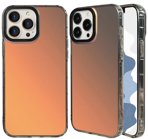 SharkProten Case for iPhone 11 Phone Case Cover Holographic Laser Bling TPU PC Shockproof Anti-Scratch Bumper Phone Shell for Women Girls Female Femininity 6.1 Inch
