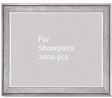 Pintoo Puzzle-Rahmen maßgeschneidert nur für Pintoo's 2000 Teile Puzzle – Zephyr – Mühelose und werkzeuglose Montage, kein Kleber erforderlich [W1104]