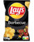 Lays Chips BBQ barbecue flavour Large bag 135g - Pack of 3