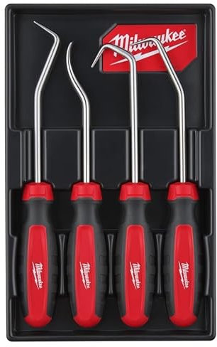 Milwaukee 4932480568 Heavy Duty Hook & Pick Set 4 Piece