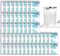 50pcs WC Koagulant Camping Tragbare Toilette Koagulant Toilette Koagulant für Camping Reisen Tragbares Camping Toilettengel Urin Absorbierendes Pulver Tragbares Toilettenpulver WC Absorbierendes