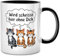 Seness Wird scheisse hier ohne dich Tasse mit Spruch lustig, Abschiedsgeschenk Kollegen Jobwechsel, beste Kollegin Abschied Geschenk witzig, Lieblingskollegin, Rente Ruhestand Renteneintritt (Cats)