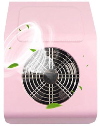 ASHBV Colector de Polvo del Ventilador de uñas Aspirador de Polvo de succión de uñas de 40W, aspiradora de Gran Potencia for manicura, Herramienta Profesional for manicura, aspiradora for uñas