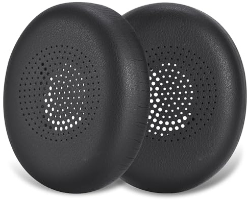 Lukvcoe Replacement Ear Pads for Jabra Evolve2 30 Headset – Earpads Cushions Featuring Softer Protein Leather and High-Density Foam